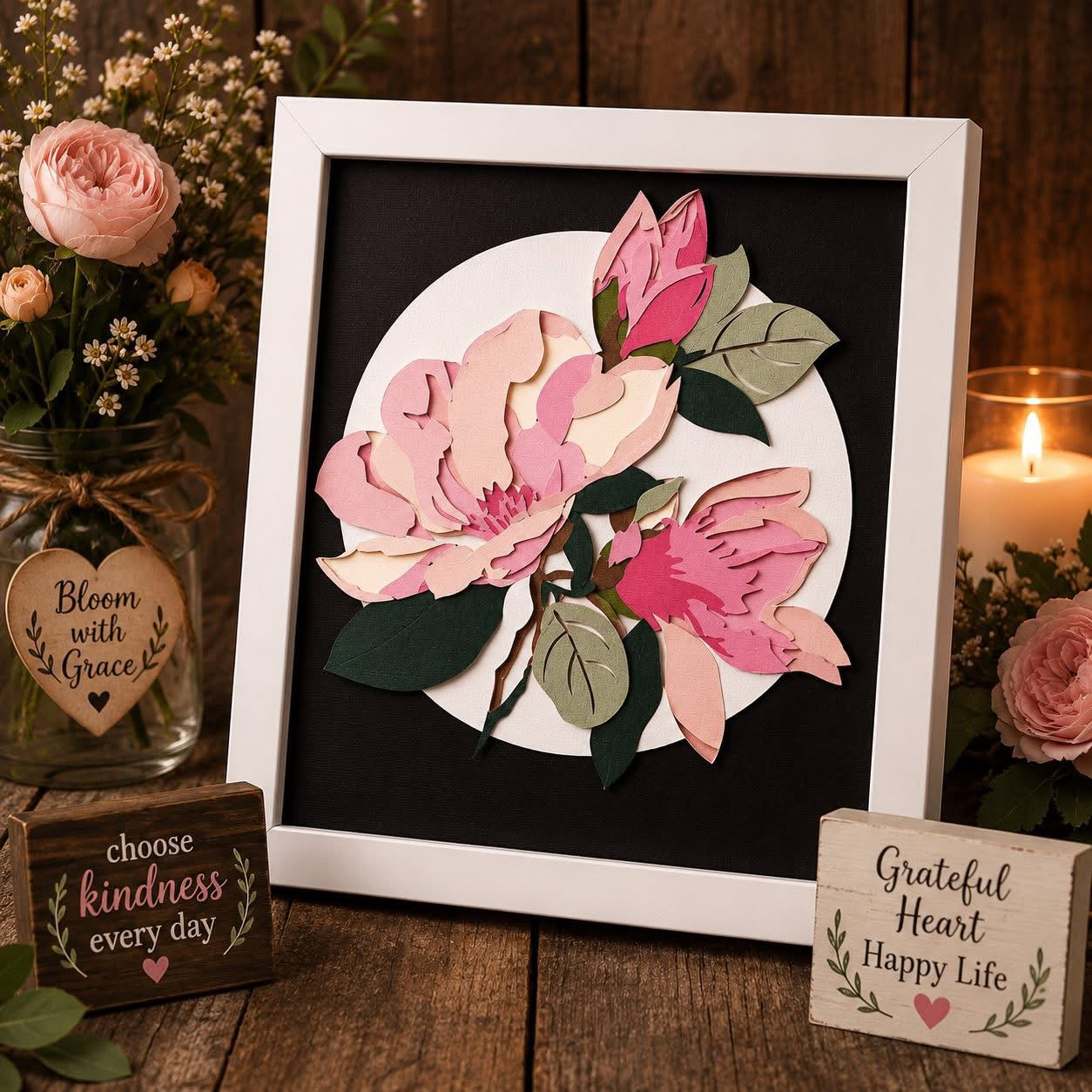 Blush Peony Elegance