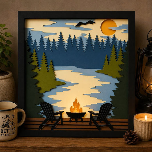 Campfire Reflections