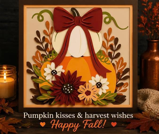 Pumpkin Kisses & Harvest Wishes