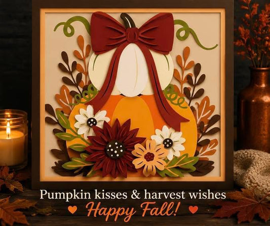 Pumpkin Kisses & Harvest Wishes