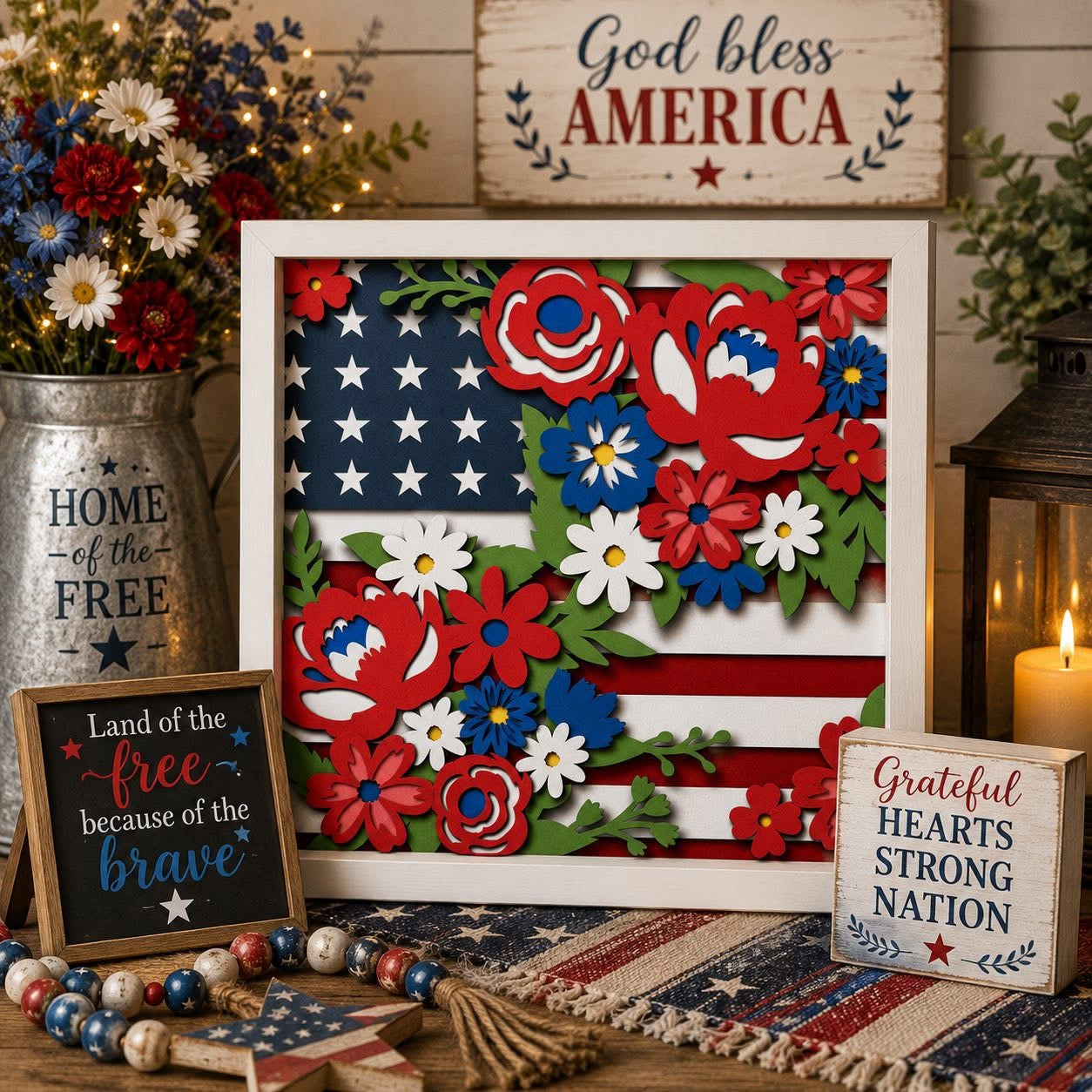 Red, White and Bloom