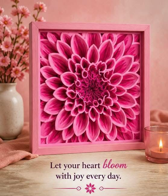 Pink Dahlia Delight